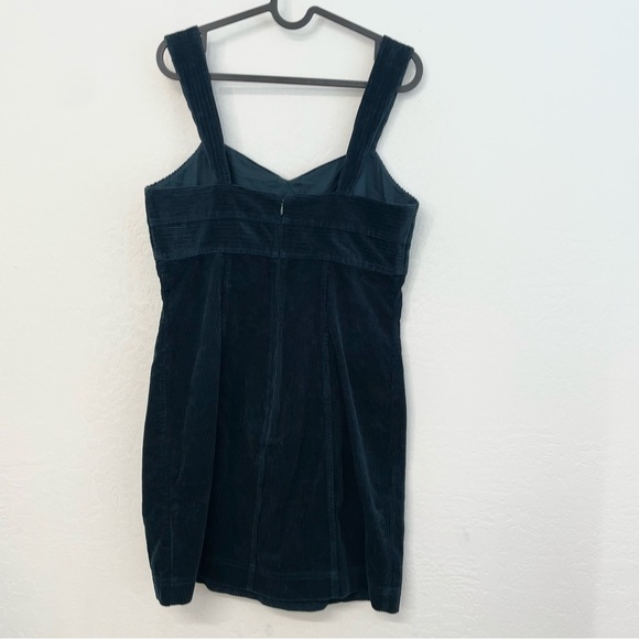 Madewell - Deep Green Corduroy Mini Dress- 4 - Picture 11 of 16